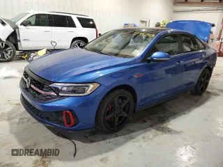2022 Volkswagen Jetta GLI Autobahn with VIN 3VW1T7BUXNM013540, listed as a Copart auction lot 87957875 with 70,854 mi miles and Salvage Title. Bid and sale history available at DreamBid. Image 1.