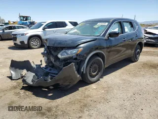 2016 Nissan Rogue S z VIN JN8AT2MVXGW145748, wystawiony jako Copart lot #54195285 z przebiegiem 53 426 mil mil oraz Szkoda całkowita • Salvage title. Historia ofert i sprzedaży dostępna na DreamBid. Obrazek 1.