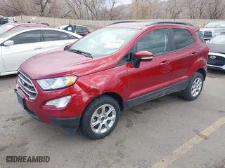 2020 Ford EcoSport SE with VIN MAJ6S3GL4LC333302, listed as a IAAI auction lot 41520461 with 103,951 mi miles. Bid and sale history available at carsss.com. Image 17.
