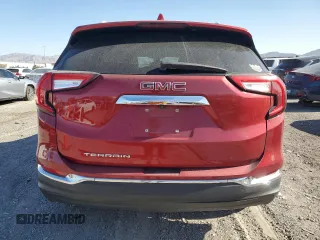 2022 GMC Terrain SLT with VIN 3GKALPEV1NL205690, listed as a Copart auction lot 58277575 with 71,080 mi miles and Salvage title. Bid and sale history available at DreamBid. Image 6.