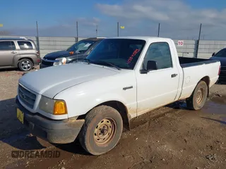 2001 Ford Ranger XL with VIN 1FTYR10C81TA05990, listed as a IAAI auction lot 41584583 with 293,485 mi miles. Bid and sale history available at carsss.com. Image 2.