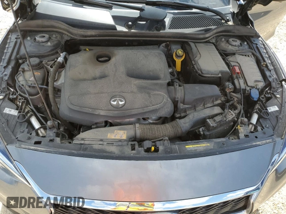 2017 Infiniti QX30 Premium with VIN SJKCH5CR4HA019019, listed as a Copart auction lot 63316445 with 83,712 mi miles and Salvage title. Bid and sale history available at DreamBid. Image 12.