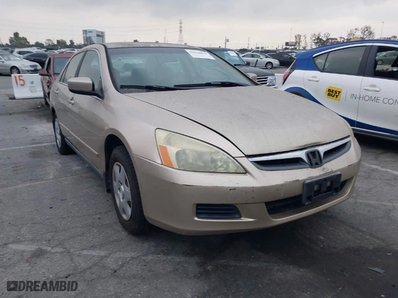 2006 Honda Accord Sdn LX with VIN 1HGCM56456A183960, listed as a IAAI auction lot 42028872 with 201,830 mi miles. Bid and sale history available at carsss.com. Image 1.
