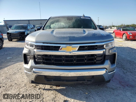 2025 Chevrolet Silverado 1500 LT with VIN 1GCPACED8SZ113623, listed as a Copart auction lot 49173355 with 7,155 mi miles and Salvage Title. Bid and sale history available at DreamBid. Image 5.