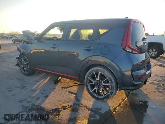 2021 Kia Soul Turbo with VIN KNDJ53AF5M7743289, listed as a Copart auction lot 85521924 with 30,967 mi miles and Salvage Title. Bid and sale history available at DreamBid. Image 2.