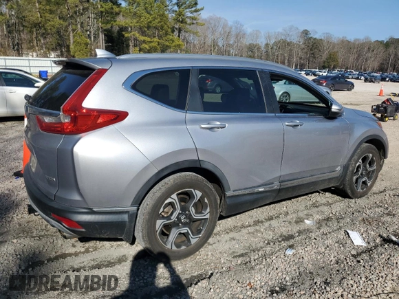 2018 Honda CR-V Touring with VIN 7FARW1H98JE039571, listed as a Copart auction lot 43695965 with 85,162 mi miles and Salvage Title. Bid and sale history available at DreamBid. Image 3.