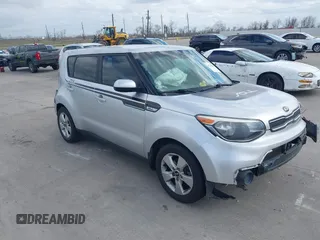 2017 Kia Soul with VIN KNDJN2A28H7437183, listed as a IAAI auction lot 41791823 with 1 mi miles. Bid and sale history available at carsss.com. Image 1.