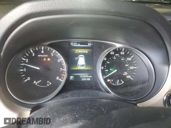 2016 Nissan Rogue S with VIN KNMAT2MT7GP621099, listed as a Copart auction lot 54952795 with 153,300 mi miles and Clean Title. Bid and sale history available at carsss.com. Image 9.