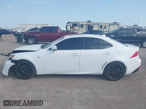 2015 Lexus IS 250 with VIN JTHBF1D23F5063645, listed as a IAAI auction lot 42032522 with 265,020 mi miles and . Bid and sale history available at carsss.com. Image 14.