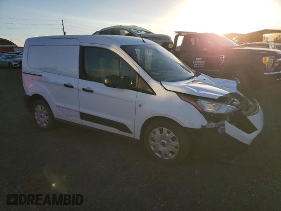 2021 Ford Transit Connect XL with VIN NM0LS6E26M1485746, listed as a Copart auction lot 84166864 with 25,547 mi miles and Salvage title. Bid and sale history available at DreamBid. Image 4.