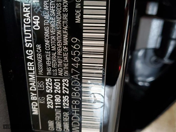 2013 Mercedes-Benz E-Class E 350 Luxury with VIN WDDHF8JB6DA746569, listed as a Copart auction lot 81832194 with 98,598 mi miles and Salvage Title. Bid and sale history available at carsss.com. Image 13.