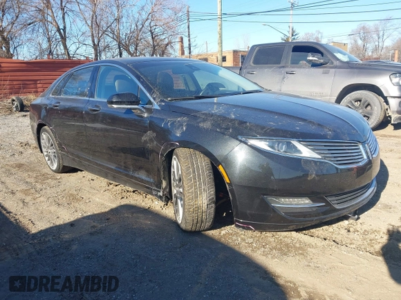 2013 Lincoln MKZ with VIN 3LN6L2J92DR821418, listed as a IAAI auction lot 41298047 with 161,369 mi miles. Bid and sale history available at carsss.com. Image 1.