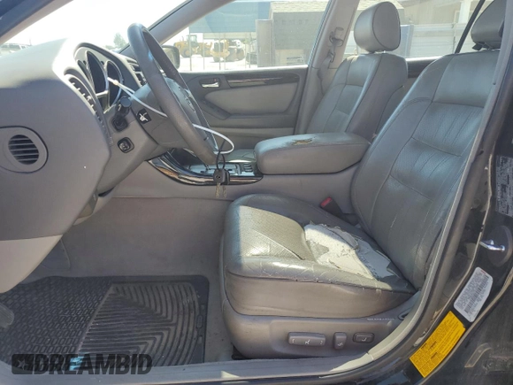 2002 Lexus GS 300 with VIN JT8BD69S120165559, listed as a Copart auction lot 55881875 with 240,406 mi miles and Clean Title. Bid and sale history available at carsss.com. Image 7.