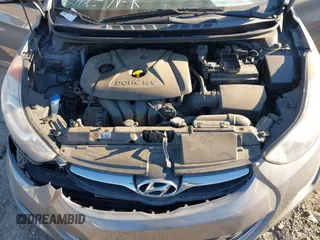 2013 Hyundai Elantra GLS with VIN 5NPDH4AE5DH360708, listed as a IAAI auction lot 41458823 with 109,557 mi miles and . Bid and sale history available at DreamBid. Image 10.