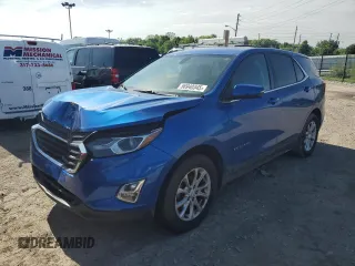2019 Chevrolet Equinox LT with VIN 3GNAXKEV5KS519435, listed as a Copart auction lot 56940345 with 155,504 mi miles and Non repairable. Bid and sale history available at DreamBid. Image 1.