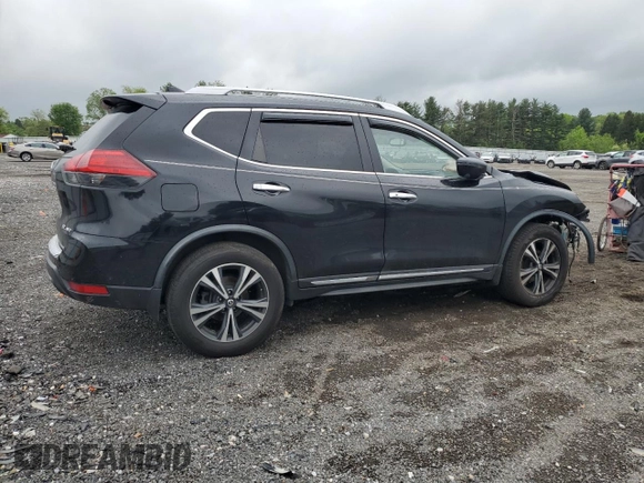 2017 Nissan Rogue SL with VIN JN8AT2MV6HW283644, listed as a Copart auction lot 55781785 with 90,233 mi miles and Salvage title. Bid and sale history available at DreamBid. Image 3.