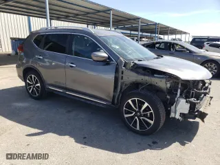 2019 Nissan Rogue SL with VIN 5N1AT2MT8KC774831, listed as a Copart auction lot 52713255 with 105,704 mi miles and Salvage Title. Bid and sale history available at carsss.com. Image 4.