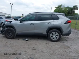 2020 Toyota RAV4 LE with VIN 2T3H1RFV2LC063920, listed as a IAAI auction lot 41864477 with 123,602 mi miles. Bid and sale history available at carsss.com. Image 14.