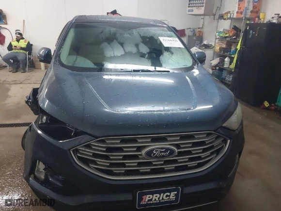 2019 Ford Edge SEL with VIN 2FMPK4J93KBB40828, listed as a IAAI auction lot 41566426 with NaN miles. Bid and sale history available at carsss.com. Image 13.