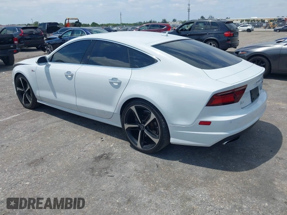2016 Audi A7 3.0 Prestige with VIN WAU2GAFCXGN102993, listed as a IAAI auction lot 42099259 with 64,490 mi miles. Bid and sale history available at carsss.com. Image 3.