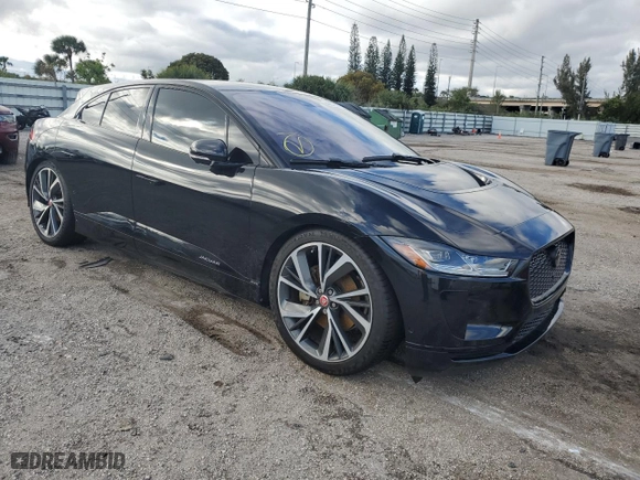 2019 Jaguar I-PACE HSE with VIN SADHD2S15K1F76695, listed as a Copart auction lot 42875084 with 50234 miles. Bid and sale history available at carsss.com. Image 4.