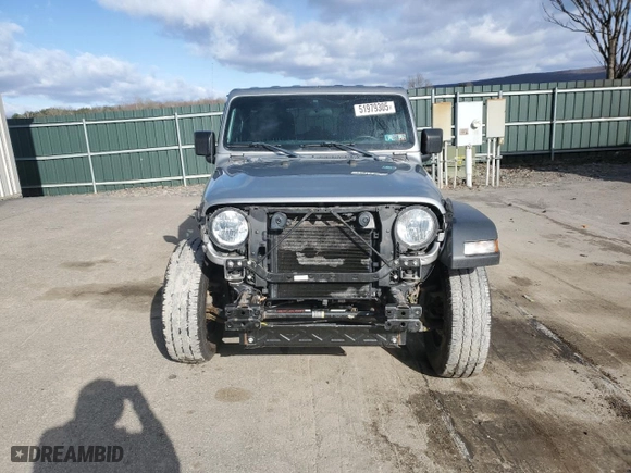 2018 Jeep Wrangler Unlimited Sport S with VIN 1C4HJXDG7JW279056, listed as a Copart auction lot 51979305 with 58,761 mi miles and Salvage Title. Bid and sale history available at carsss.com. Image 5.