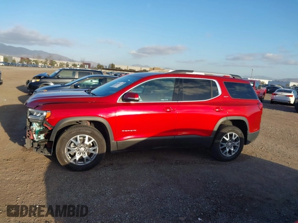 2021 GMC Acadia SLT with VIN 1GKKNMLS5MZ175445, listed as a IAAI auction lot 41505727 with 50,385 mi miles and . Bid and sale history available at carsss.com. Image 15.