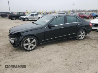 2010 Mercedes-Benz E-Class E 350 Luxury with VIN WDDHF8HBXAA216560, listed as a Copart auction lot 44760385 with 112,643 mi miles and Salvage Title. Bid and sale history available at carsss.com. Image 1.