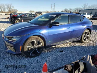 2022 Kia EV6 GT-Line with VIN KNDC4DLC5N5067573, listed as a Copart auction lot 80487894 with 34,293 mi miles and Salvage Title. Bid and sale history available at carsss.com. Image 1.