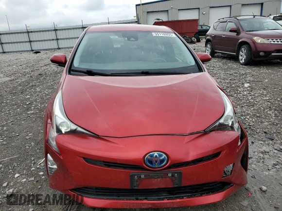 2017 Toyota Prius Two z VIN JTDKARFU5H3528034, wystawiony jako Copart lot #55118955 z przebiegiem 117 483 mil mil oraz Szkoda całkowita • Salvage title. Historia ofert i sprzedaży dostępna na DreamBid. Obrazek 5.