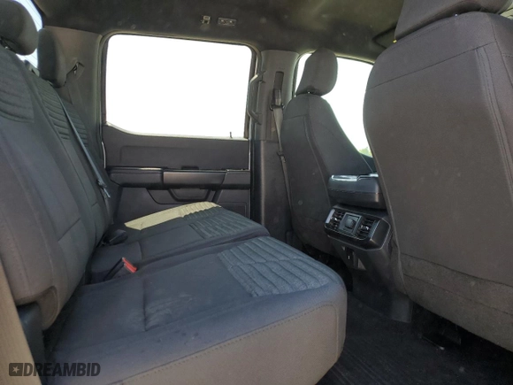 2022 Ford F-150 XL with VIN 1FTEW1EP2NKD38060, listed as a Copart auction lot 52382615 with 0 mi miles and Salvage Title. Bid and sale history available at carsss.com. Image 10.