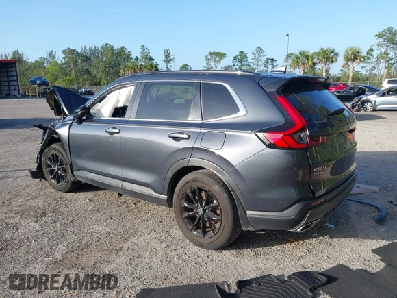 2024 Honda CR-V Sport-L with VIN 7FARS5H80RE020146, listed as a IAAI auction lot 41566333 with 12,603 mi miles and . Bid and sale history available at DreamBid. Image 3.