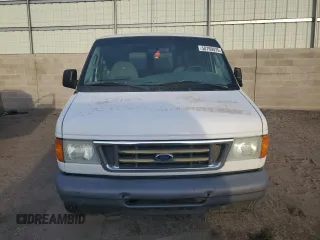 2005 Ford Econoline Passenger XL with VIN 1FMRE11L75HA12481, listed as a Copart auction lot 50769075 with 260,238 mi miles and Salvage title. Bid and sale history available at DreamBid. Image 5.