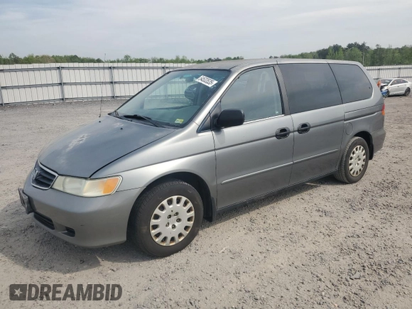 2002 Honda Odyssey LX z VIN 2HKRL18572H531397, wystawiony jako Copart lot #54533535 z przebiegiem 241 052 mil mil oraz Czysty tytuł • Clean title. Historia ofert i sprzedaży dostępna na DreamBid. Obrazek 1.