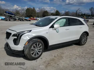 2020 Cadillac XT4 FWD Sport with VIN 1GYFZER45LF028178, listed as a Copart auction lot 49118175 with 52,345 mi miles and Salvage Title. Bid and sale history available at carsss.com. Image 1.