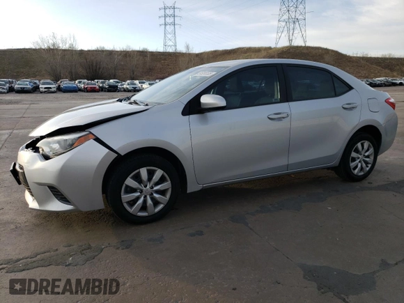 2016 Toyota Corolla L with VIN 2T1BURHE1GC528132, listed as a Copart auction lot 51324135 with 145,034 mi miles and Salvage Title. Bid and sale history available at DreamBid. Image 1.