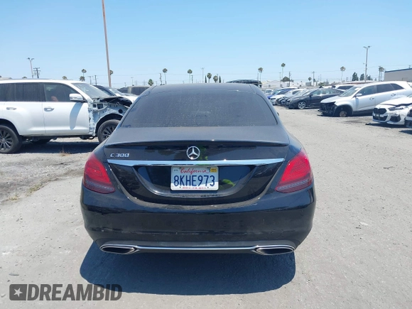 2019 Mercedes-Benz C 300 with VIN 55SWF8DB3KU287291, listed as a IAAI auction lot 42754245 with 59,329 mi miles and . Bid and sale history available at DreamBid. Image 16.
