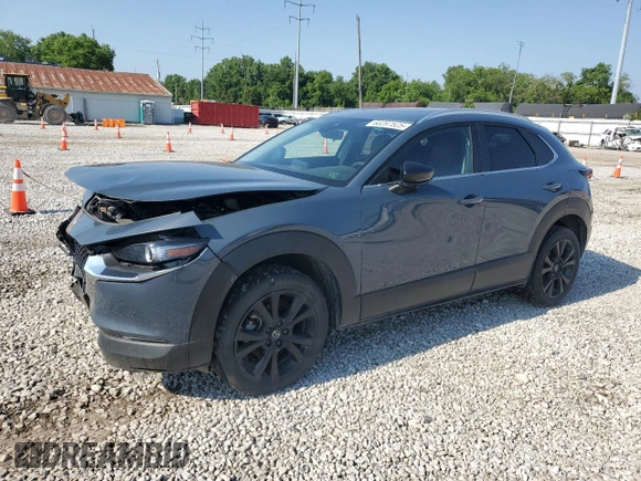 2023 Mazda CX-30 S Preferred with VIN 3MVDMBCMXPM561795, listed as a Copart auction lot 60297525 with 42,212 mi miles and Salvage title. Bid and sale history available at DreamBid. Image 1.