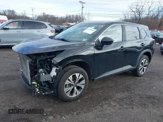2023 Nissan Rogue SV with VIN 5N1BT3BB5PC818358, listed as a IAAI auction lot 41728295 with 35,861 mi miles. Bid and sale history available at carsss.com. Image 2.