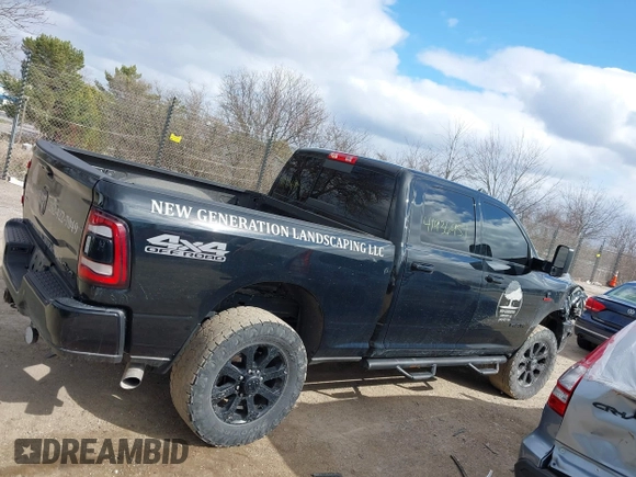 2022 Ram 2500 Big Horn with VIN 3C6UR5DL1NG166403, listed as a IAAI auction lot 41936951 with 76,537 mi miles and . Bid and sale history available at DreamBid. Image 13.