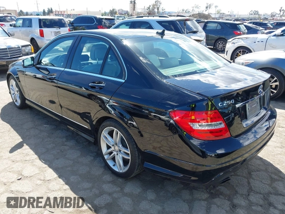 2013 Mercedes-Benz C-Class C 250 Sport with VIN WDDGF4HBXDR273481, listed as a IAAI auction lot 41933780 with 88,089 mi miles. Bid and sale history available at carsss.com. Image 3.