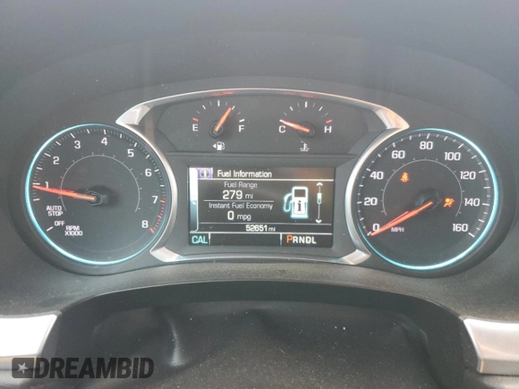 2019 Chevrolet Traverse LT Cloth z VIN 1GNERGKW5KJ291265, wystawiony jako Copart lot #55849985 z przebiegiem 52 651 mil mil oraz Szkoda całkowita • Salvage title. Historia ofert i sprzedaży dostępna na DreamBid. Obrazek 9.