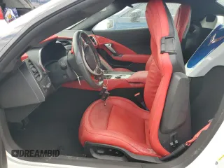 2017 Chevrolet Corvette with VIN 1G1Y13D78H5117597, listed as a Copart auction lot 74248484 with Not provided miles and Non repairable. Bid and sale history available at DreamBid. Image 7.