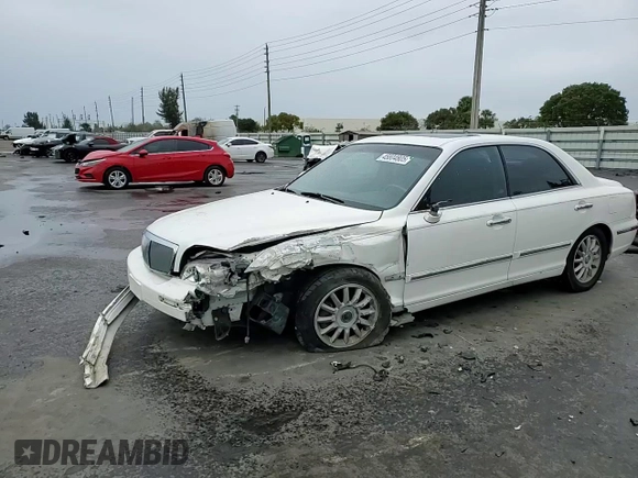 2005 Hyundai XG z VIN KMHFU45E55A381660, wystawiony jako Copart lot #45804805 z przebiegiem 130 480 mil mil oraz Szkoda całkowita • Salvage title. Historia ofert i sprzedaży dostępna na DreamBid. Obrazek 11.