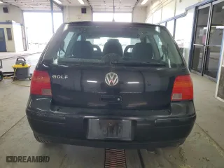 2005 Volkswagen Golf GL with VIN 9BWBL61J354004401, listed as a Copart auction lot 76180064 with 170,953 mi miles and Salvage Title. Bid and sale history available at carsss.com. Image 6.