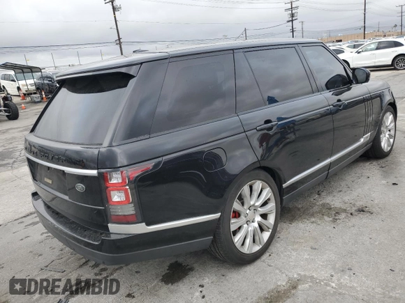 2014 Land Rover Range Rover Supercharged with VIN SALGS3TF0EA165129, listed as a Copart auction lot 50652275 with 121,131 mi miles and Salvage title. Bid and sale history available at DreamBid. Image 3.