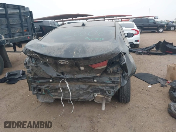 2016 Hyundai Elantra SE with VIN 5NPDH4AE5GH688876, listed as a IAAI auction lot 41545604 with 141,138 mi miles. Bid and sale history available at carsss.com. Image 17.
