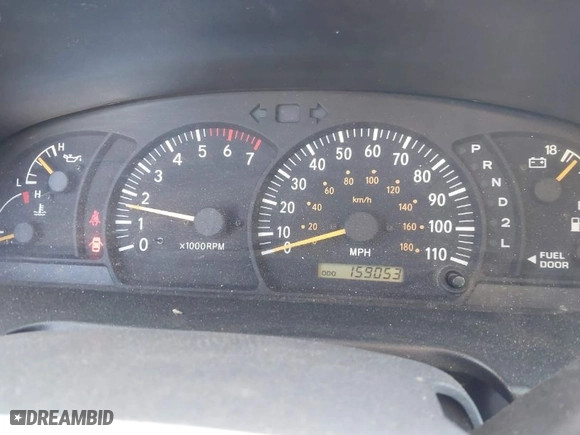 2002 Toyota Tundra SR5 with VIN 5TBRT34172S278633, listed as a IAAI auction lot 41736534 with 159,053 mi miles. Bid and sale history available at carsss.com. Image 7.
