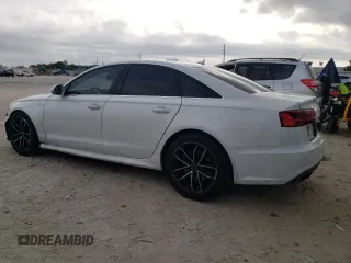 2016 Audi A6 3.0T Prestige with VIN WAUHGAFC3GN114316, listed as a Copart auction lot 54568015 with 105,855 mi miles and Salvage Title. Bid and sale history available at carsss.com. Image 2.