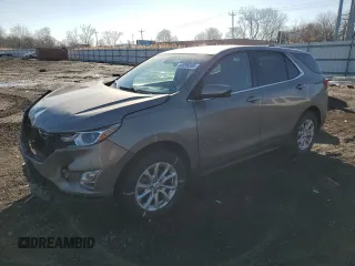 2019 Chevrolet Equinox LT z VIN 3GNAXKEV2KS564798, wystawiony jako Copart lot #46896595 z przebiegiem 54 636 mil mil oraz Szkoda całkowita • Salvage title. Historia ofert i sprzedaży dostępna na DreamBid. Obrazek 1.